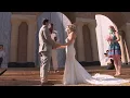 Couple ties the knot at iconic waterwall