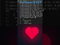 Vibrating Heart Shape using CSS before after CSS pulse heart Short Tutorial