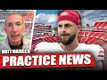 49ers Practice NEWS: Brock Purdy \u0026 Ricky Pearsall Trending To Play...
