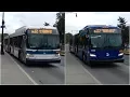 MTA 2013-2017 New Flyer XD60 s 4787 6110 buses