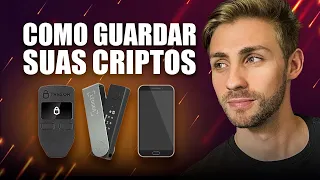 ONDE GUARDAR CRIPTO E BITCOIN COM SEGURANÇA (Guia Completo)