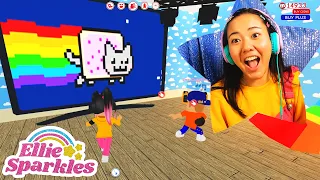 Epic Roblox Movie Night Mystery! | The Ellie Sparkles Show - WildBrain | Full HD Episodes
