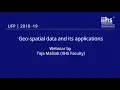 Webinar Geo-spatial data and its applications Teja Malladi
