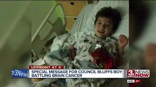 Iron Man Robert Downey Jr sends message to Council Bluffs boy with brain cancer