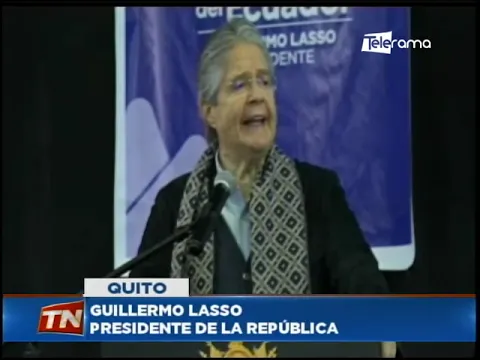 Presidente Lasso presentó proyecto de ley de recursos hídricos