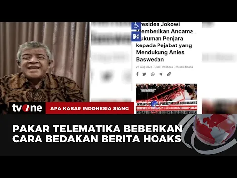 Kampanye Sudah Berjalan, Waspada Hoaks Jelang Pemilu 2024