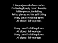 Velvet Revolver - Fall to pieces lyrics