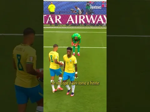 Por quê o Vini não bateu o pênalti?? 😭 #futparodias #seleçãobrasileira