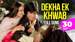 dekha ek khwab song silsila amitabh bachchan rekha kishore kumar lata mangeshkar shiv hari