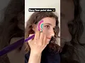 60 second face paint idea