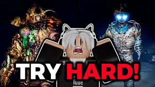 UPDATE NIGHT 3 GODZILLA SAMPE KITA TRY HARD... 😭 | Roblox Suitborn