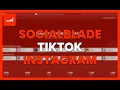 SOCIALBLADE pour TIKTOK et INSTAGRAM ANALYSEZ et DEVELOPPEZ vos RESEAUX