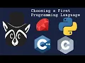 How to Choose Your First Programming Language simplified