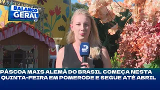 18ª Osterfest: páscoa mais alemã do Brasil começa nesta quinta-feira em Pomerode e segue até abril