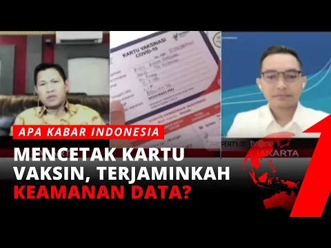 Pakar Keamanan Siber: Mencetak Kartu Vaksin Rawan Kebocoran Data Pribadi