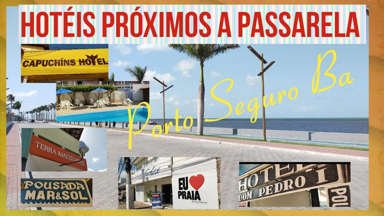DICAS DE HOTÉIS E POUSADAS NO CENTRO DE  PORTO SEGURO. #hospedagem #portoseguro