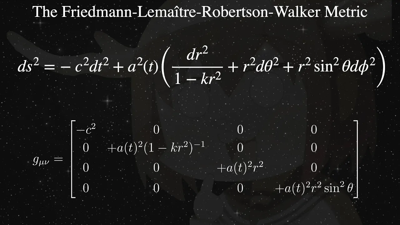 What is the Friedmann, Lemaitre, Robertson, Walker Metric?