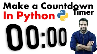Make a Countdown Timer with Python Programming For Beginners