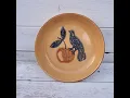 Pfaltzgraff America Bird Collection Pie Pottery Plate USA Museum of American Folk Art M A F A