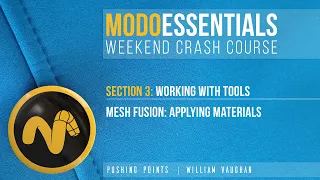 Modo Essentials Crash Course Mesh Fusion Applying Materials