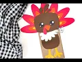Paper Bag Turkey Craft - FREE Pattern Template