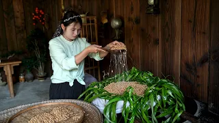 Douchi — a delicacy made by fermenting soybeans until they turn stinky
