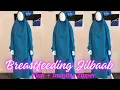 detailed tutorial on how to cut and stitch a breastfeeding Jilbaab with front flap \u0026 zipper #jilbab