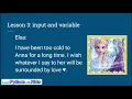 Learn Python with Kids - Lesson 3 Input and Variable