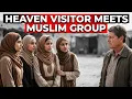 Large Muslim Protest in DC Randy tells a group of protestors about Jesus