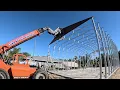 New Metal 30 x 50 Garage Build - Carolina Carports