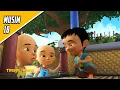 Download Lagu Upin \u0026 Ipin Musim 18 - Mencari Hantu Durian Runtuh | Upin Ipin Terbaru 2024