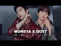 Download Lagu MONSTA X \u0026 GOT7 (ft. I.M) — 'Who Do U Love? X 니가 부르는 나의 이름 (You Calling My Name)' MASHUP