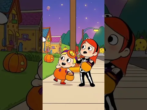 It's Halloween Night, Spooky Song for Kids #nurseryrhymes #halloween #shorts