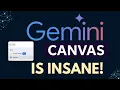 The TOP 5 Mind-Blowing Gemini Canvas USE CASES that you cannot miss
