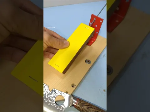 Brilliant Method to Build a DIY Knife Sharpener at Home #diy #tools #ideas