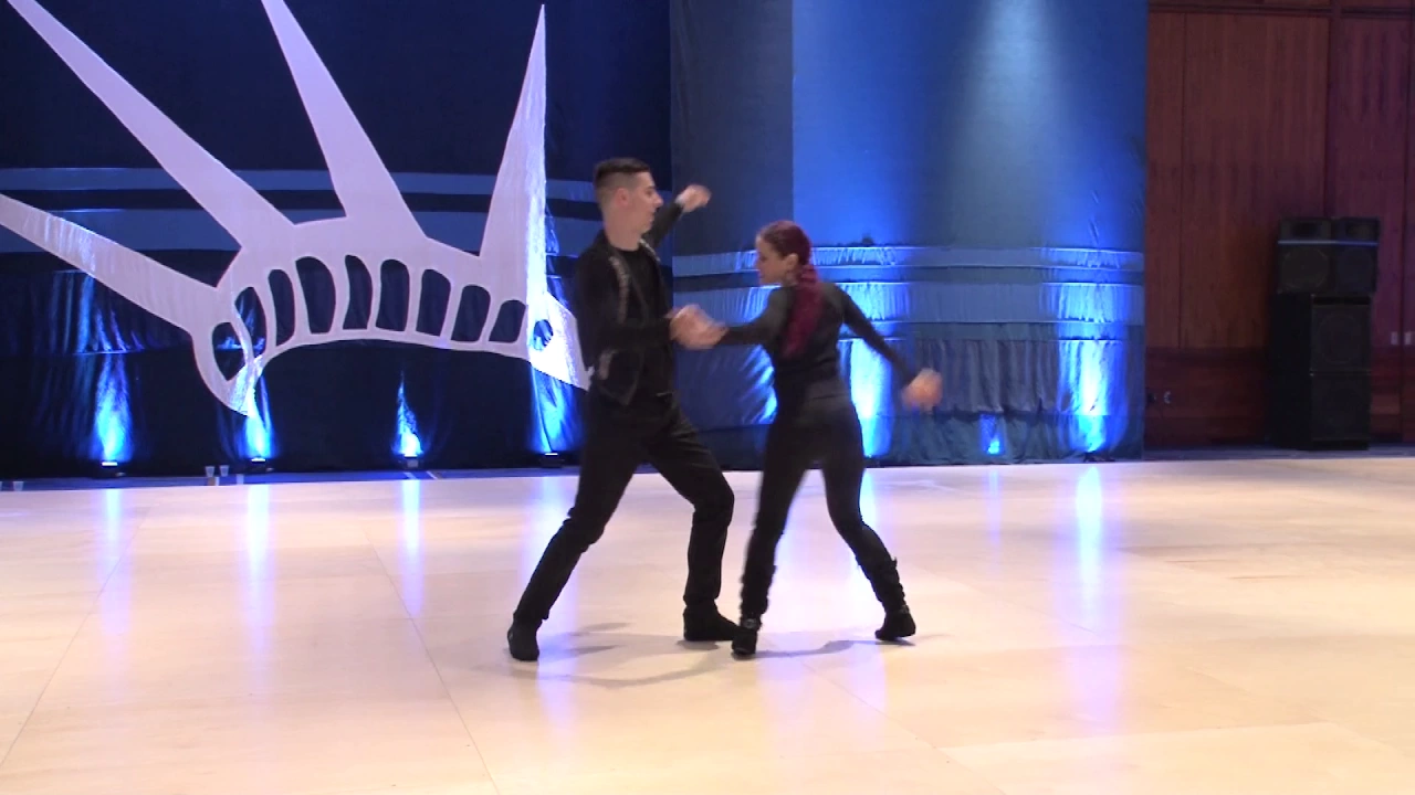 Liberty Swing 2017 Pro Am Spotlight Francois Mercier Boulet with Flore Berne