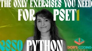 THE ONLY EXERCISES YOU NEED FOR PSET 1 CONDITIONALS - CS50 PYTHON