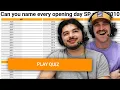Can we name every teams Opening Day Starter since 2010 MLB Sporcle