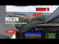 Landing in Macon Georgia Columbus Airport