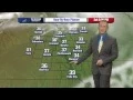 Brad Sugden s Hour by Hour Forecast to plan your evening - 5pm Update