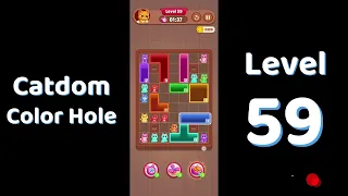 Catdom Color Hole Level 59 Screenshot