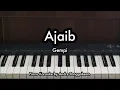 Download Lagu Ajaib - Gempi | Piano Karaoke by Andre Panggabean