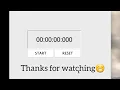 StopWatch Using language
