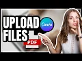 Upload PDF to Canva NEW UPDATE