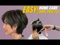 How to Cut The Perfect Short Pixie Haircut Professional Salon Standard Pixie Haircut Tutorial