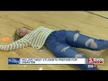 Millard West students prepare for a disaster