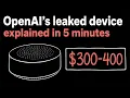 OpenAI device leak explained in 5 min