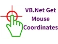 VB NET - How To Get Mouse Coordinates In Visual Basic Net with source code