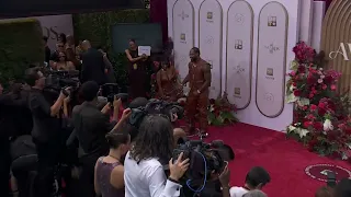 Kash Doll Za Darius Smith Go Red Carpet At BET Awards 2025