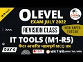 Day 6 IT TOOLS M1-R5 O Level Revision Class July 2022 New Paper Pattern